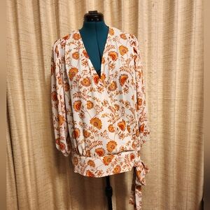 NWT 1. State Floral Blouse